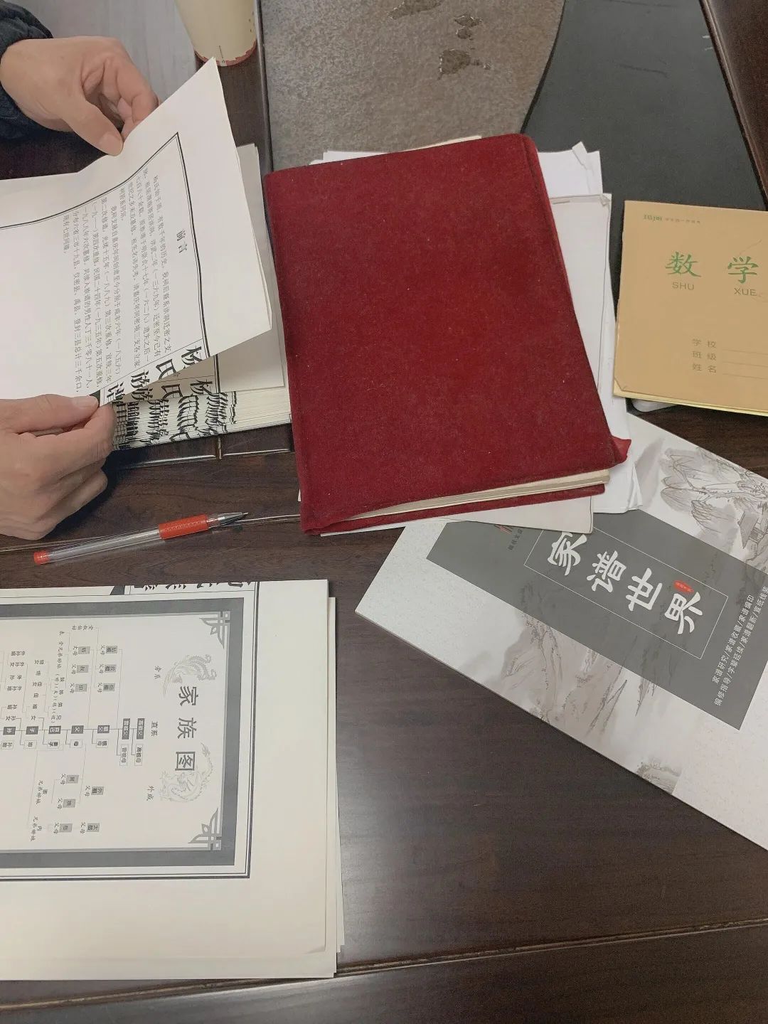 新密楊氏宗親校對(duì)家譜圖2