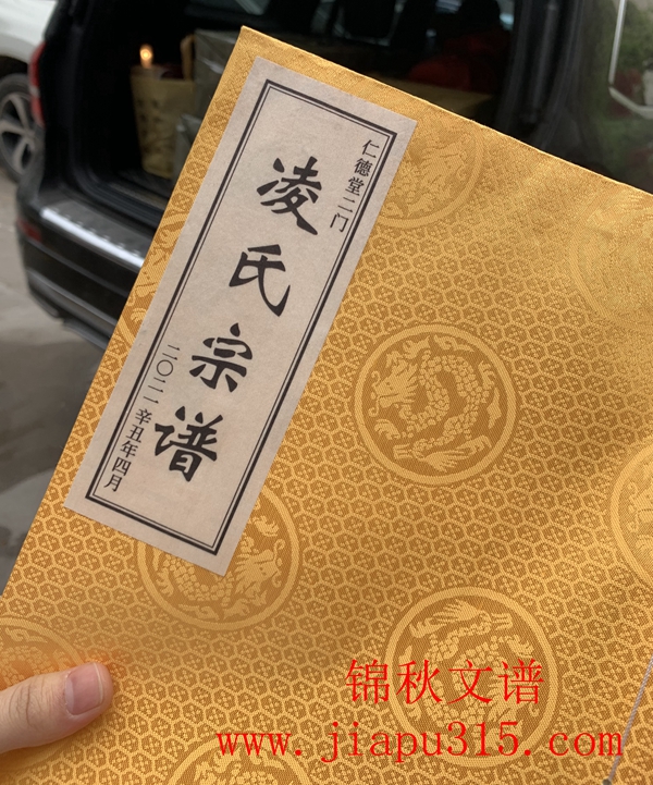 凌氏宗親來(lái)家譜館取書