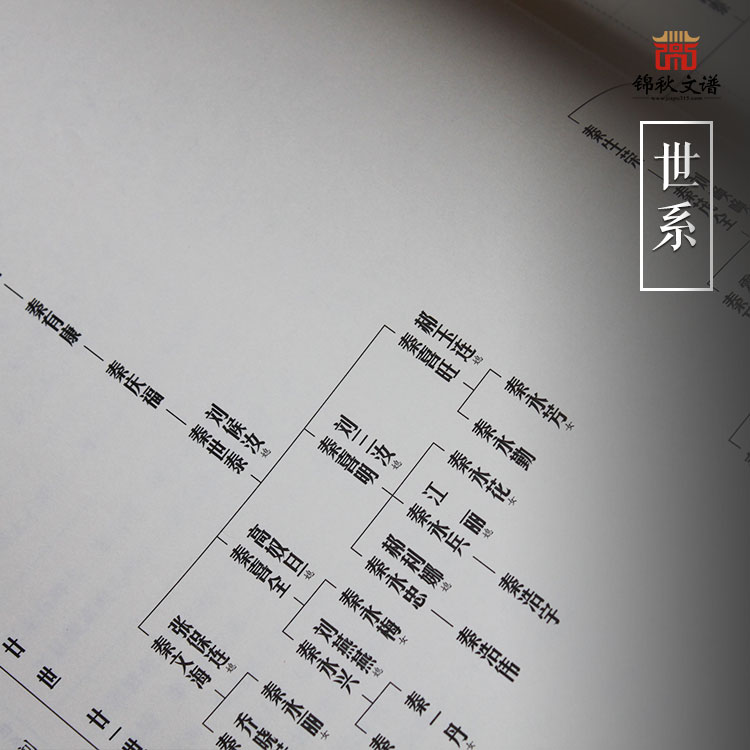 臨縣秦氏族譜世系圖1 臨縣秦氏族譜世系圖1