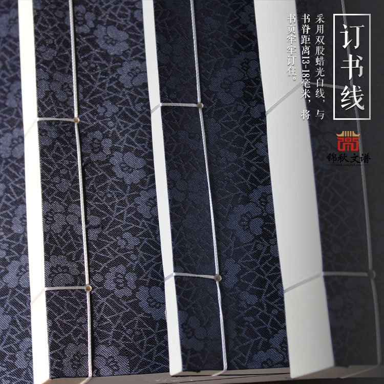 陜西府谷《陳氏族譜》訂書(shū)線