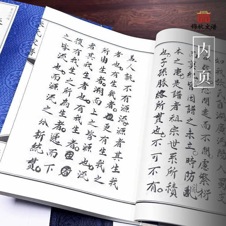 張氏家譜內(nèi)頁(yè)1