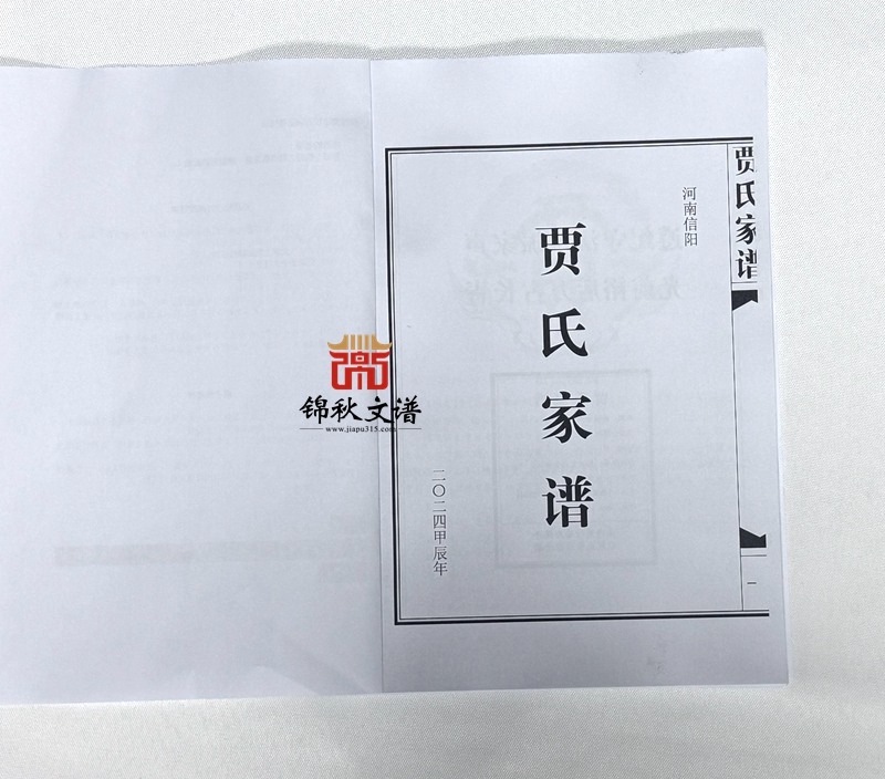 賈氏家譜校對稿