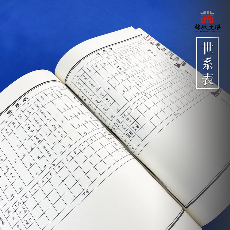 謝氏家譜世系表